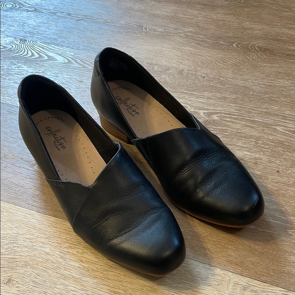 Clarks Black Women's Loafers
